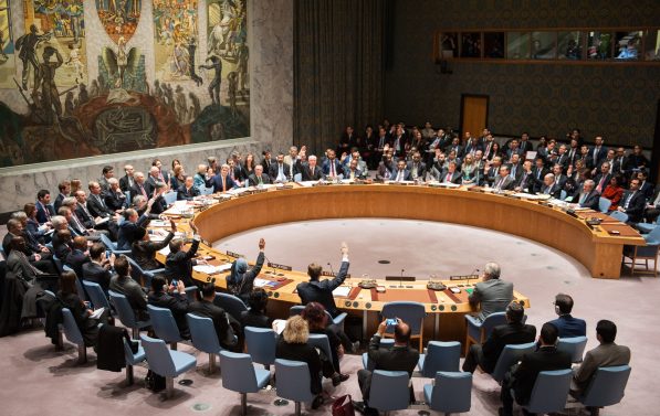 Avstemning i Sikkerhetsrådet.