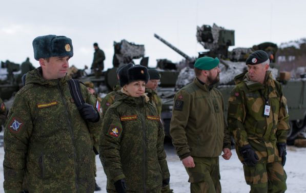 Russisk inspeksjon Joint Viking 2017.