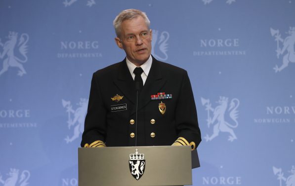 Sjef etteretningstjenesten taler i offisiell sammenheng.