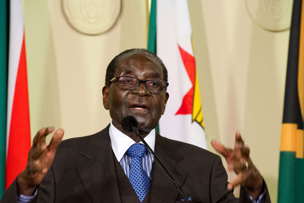 Portrett av Robert Mugabe