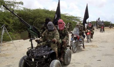 Boko Haram krigere på firehjulinger