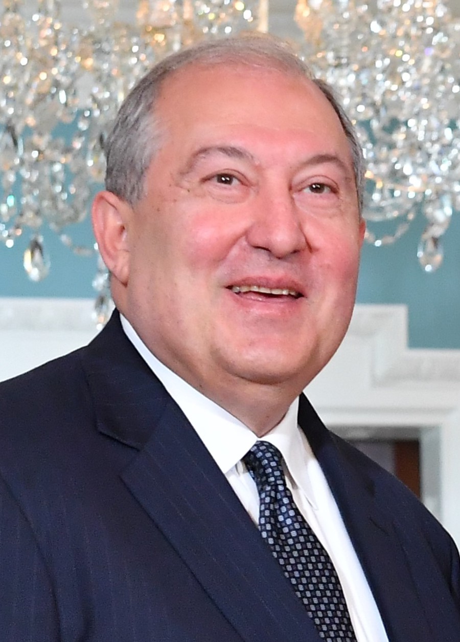 portrett av Armenias president