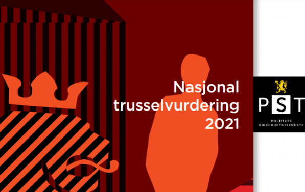 Skjermdump av PSTs trusselvurdering for 2021